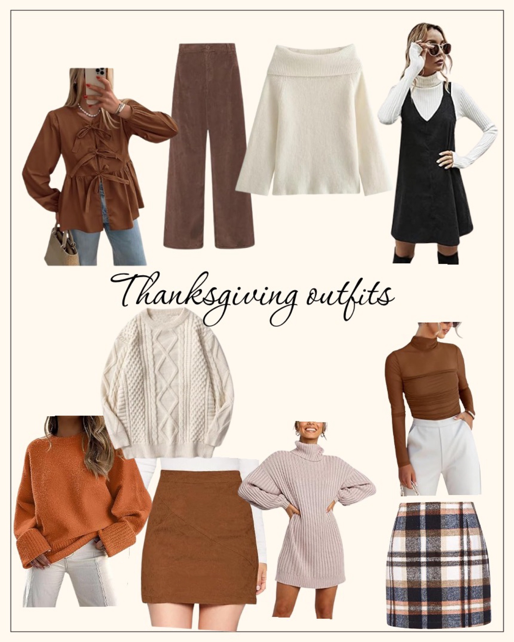 Thanksgiving outfit ideas on Amazon!

#LTKHoliday #LTKSeasonal #LTKParties