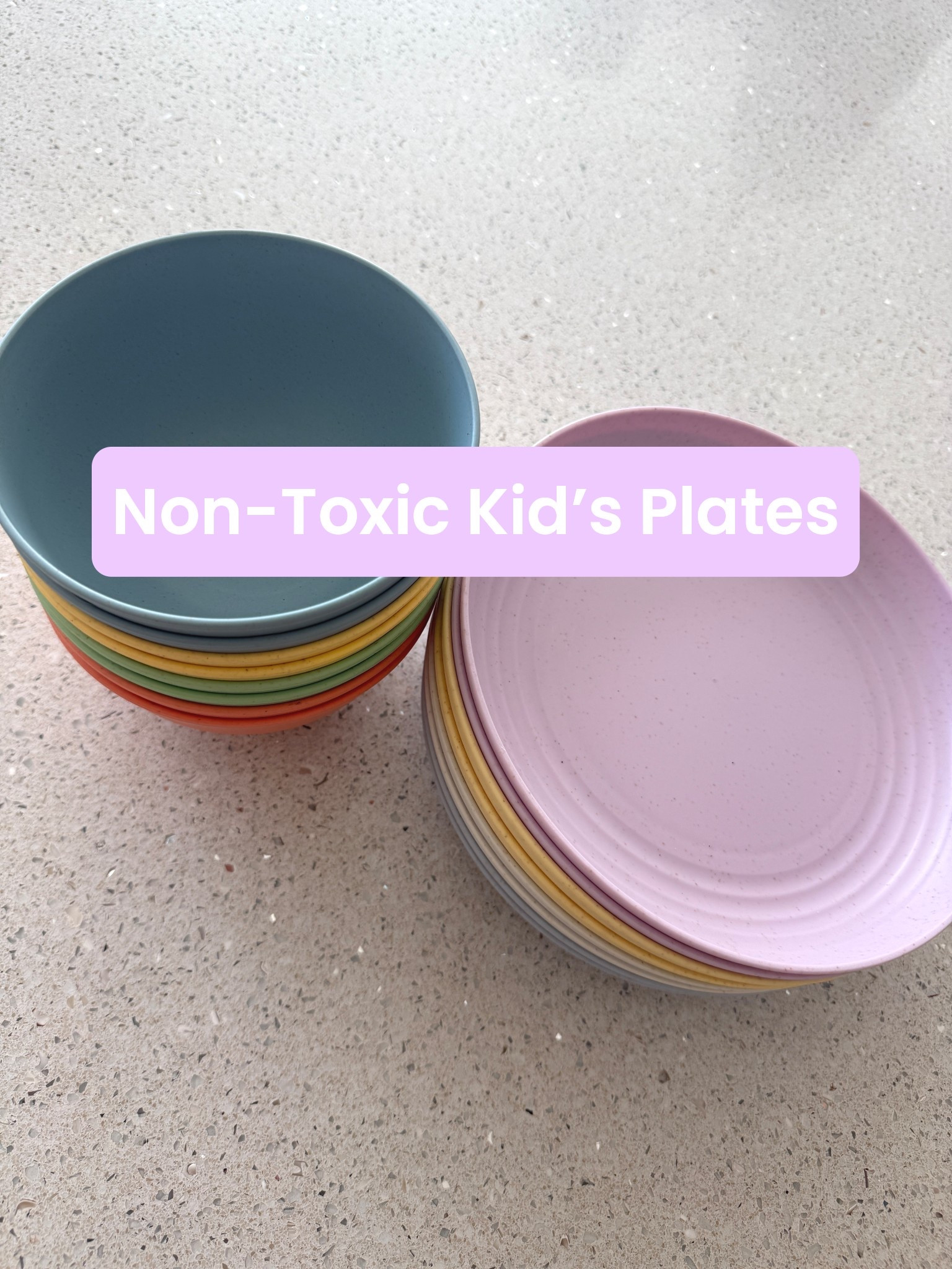 Wheat straw plates & bowls 
#nontoxic #kitchen #kids

#LTKKids #LTKHome
