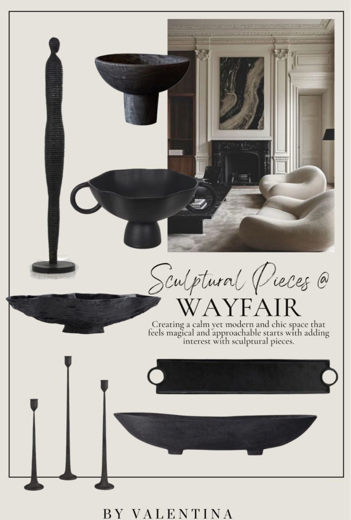 Creating a calm yet modern and chic space that feels magical and approachable starts with adding interest with sculptural pieces. These are all available on Wayfair!

#LTKHome #LTKStyleTip #LTKSeasonal