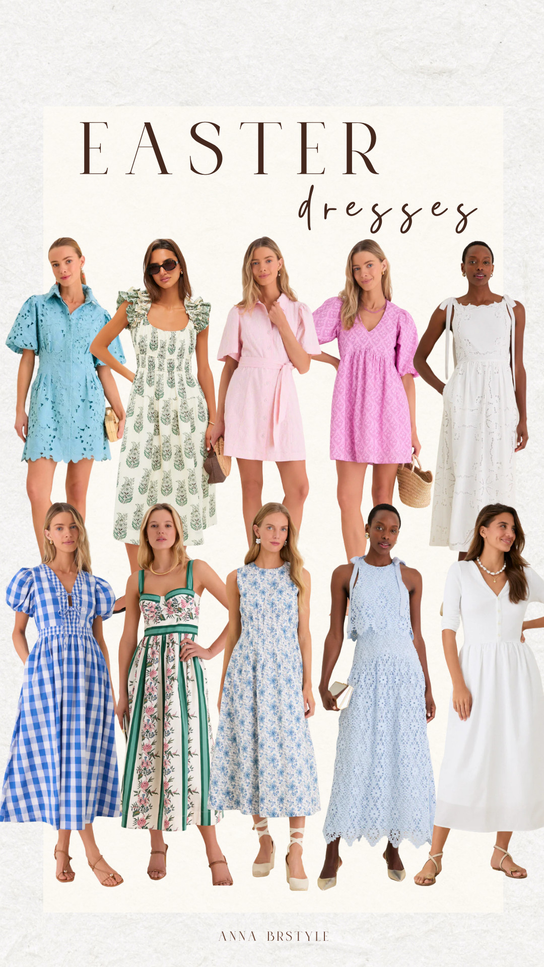 Easter dresses, Mother's Day Dresses, spring dresses, vacation dresses, church dresses, annabrstyle. 

 #LTKOver40