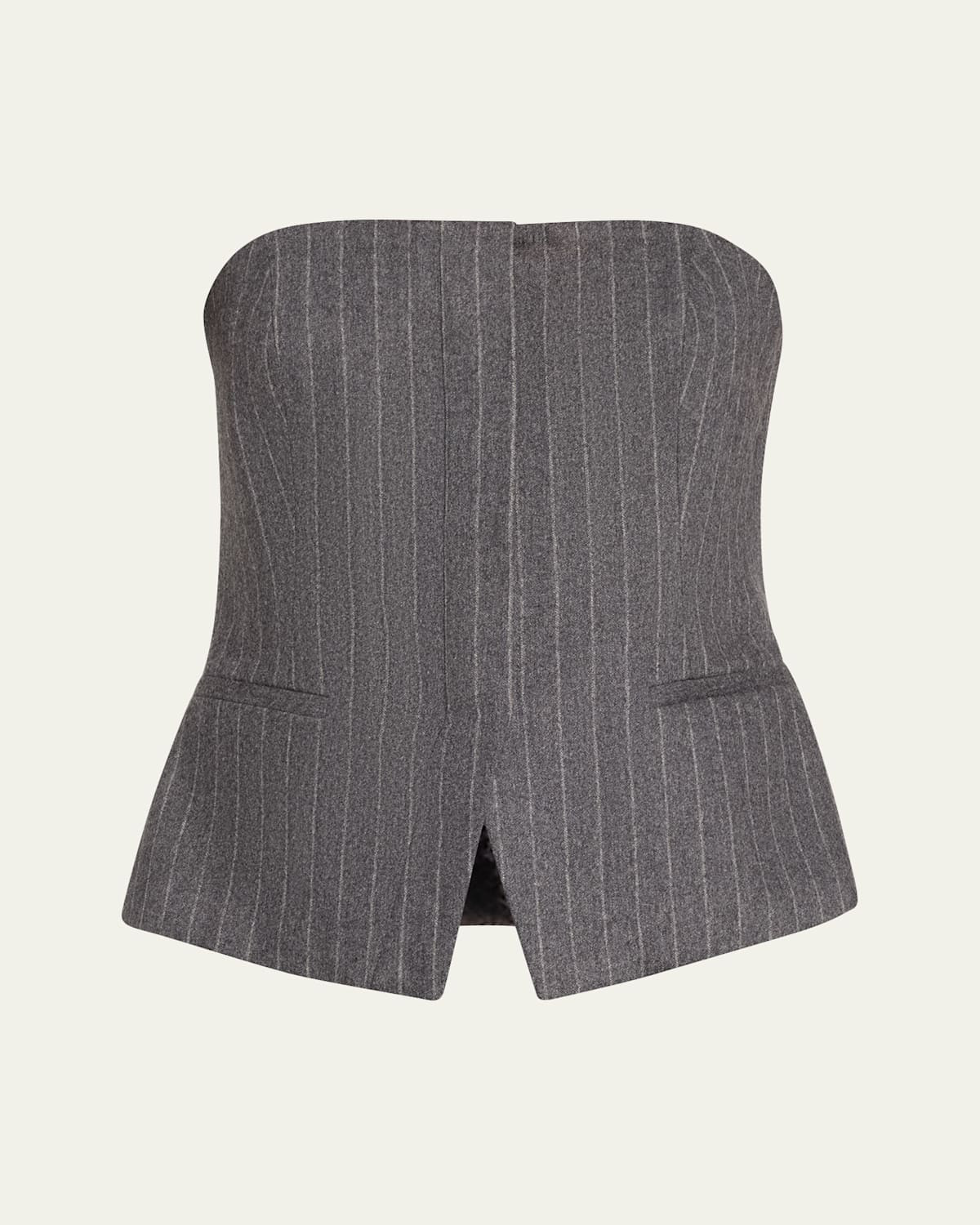 Renee Strapless Pinstripe Top | Bergdorf Goodman