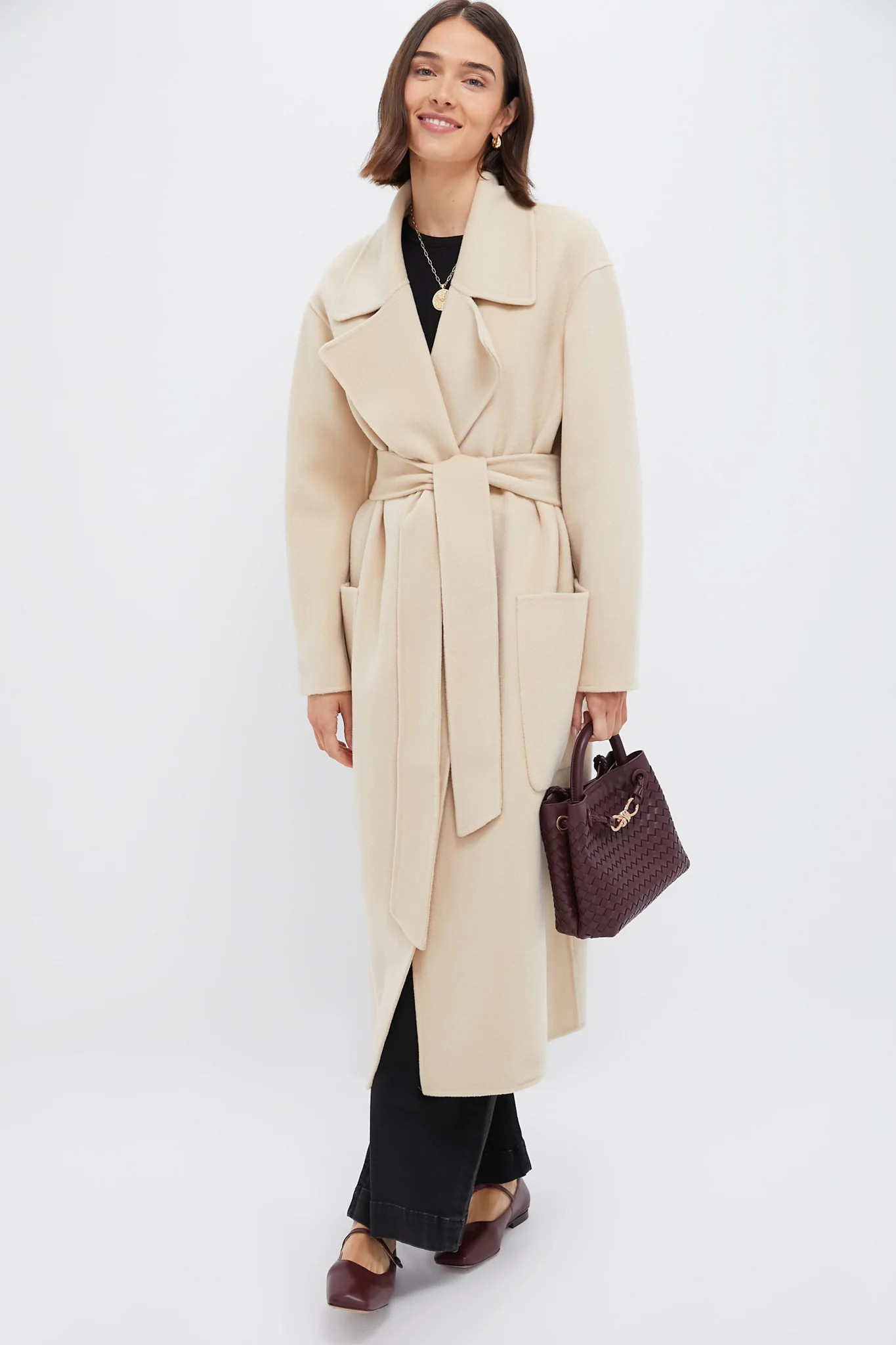 Tan Wool Trinity Coat | Tuckernuck (US)