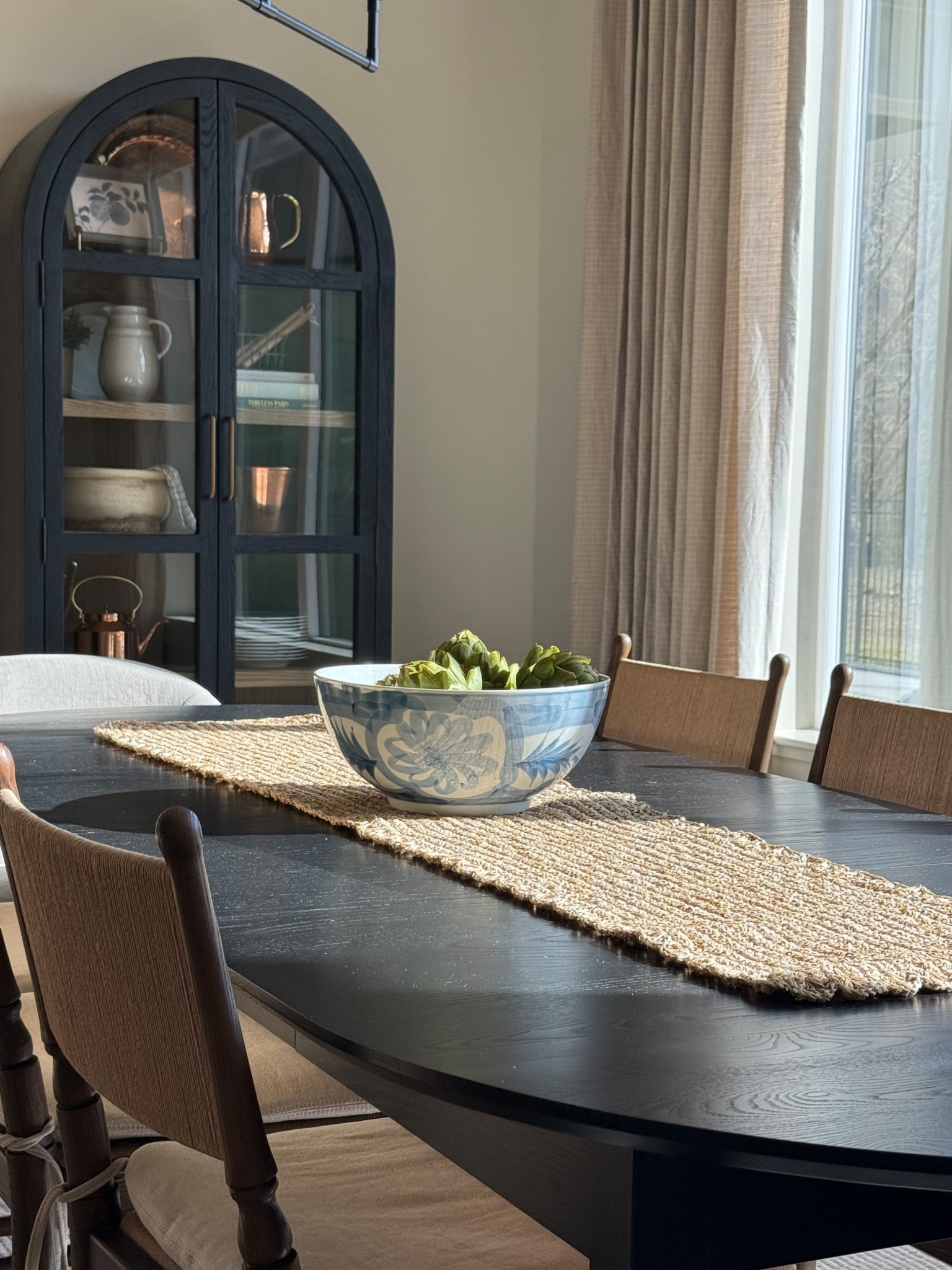 New dining table decor. 
I’ve linked each item specially and a cheaper option of the artichokes. The more expensive one does really look real though so please take that into consideration  

#LTKHome #LTKSeasonal