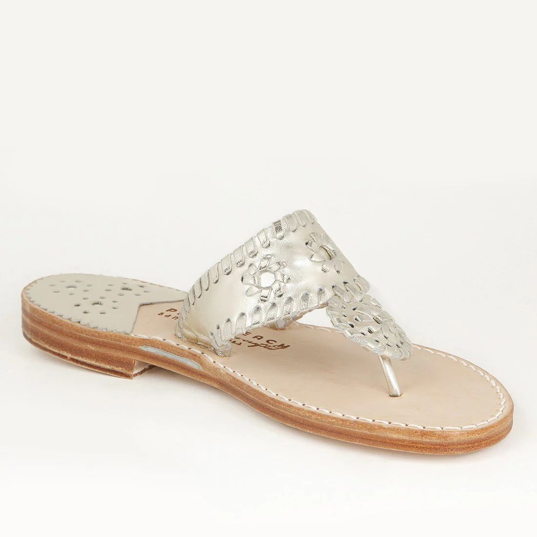 PB Platinum / Platinum | Palm Beach Sandals