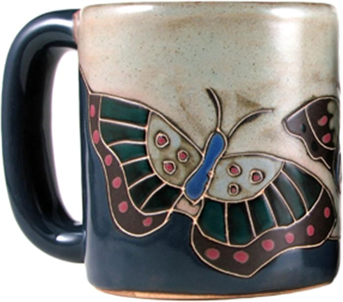 Mug - Butterfly Blue - 16 oz | Amazon (US)
