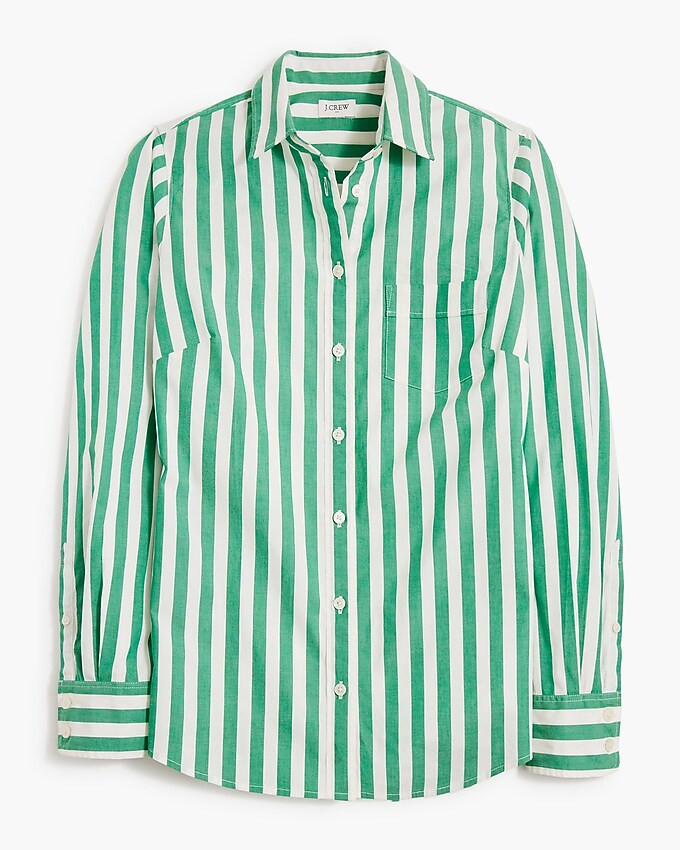 Lightweight cotton-blend shirt in signature fit | J.Crew Factory