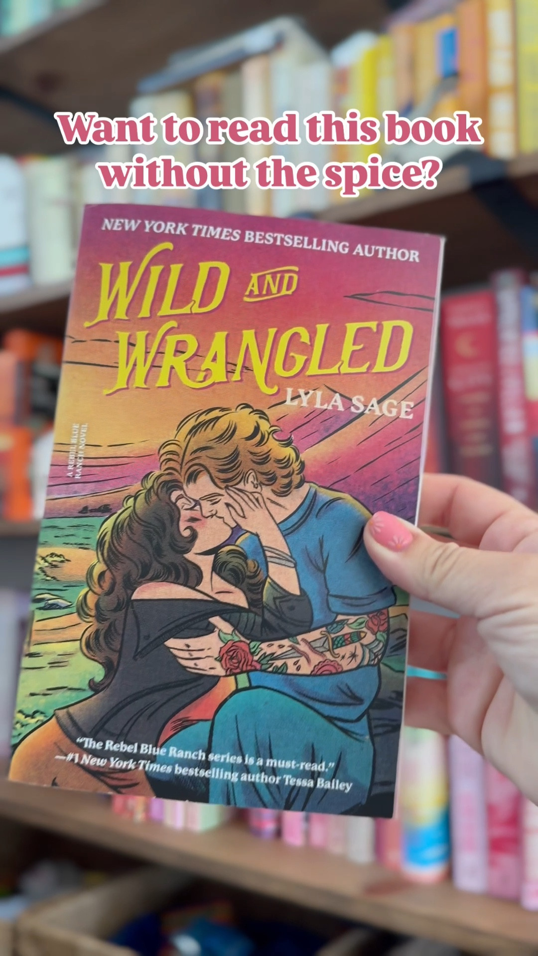 I LOVE REBEL BLUE RANCH 🥹

Want to read the last book in the series without the spice? Skip/skim these pages:
Skip/skim these pages:
Ch. 28: pg. 212-216
Ch. 30: pg. 232-239
Ch. 39: pg. 289-296

Follow for more spice ratings and book reviews 🤠

#wildandwrangled #wildandwrangledlylasage #rebelblueranch #cowboyromance #skipthespice #spicereviews #bookstagram #bookstagrammer #booklover #bookworm #booksbooksbooks #bookreviewer #booktok #booktoker #bookrecommendations #bookreview

#LTKSaleAlert #LTKFindsUnder50 #LTKWatchNow