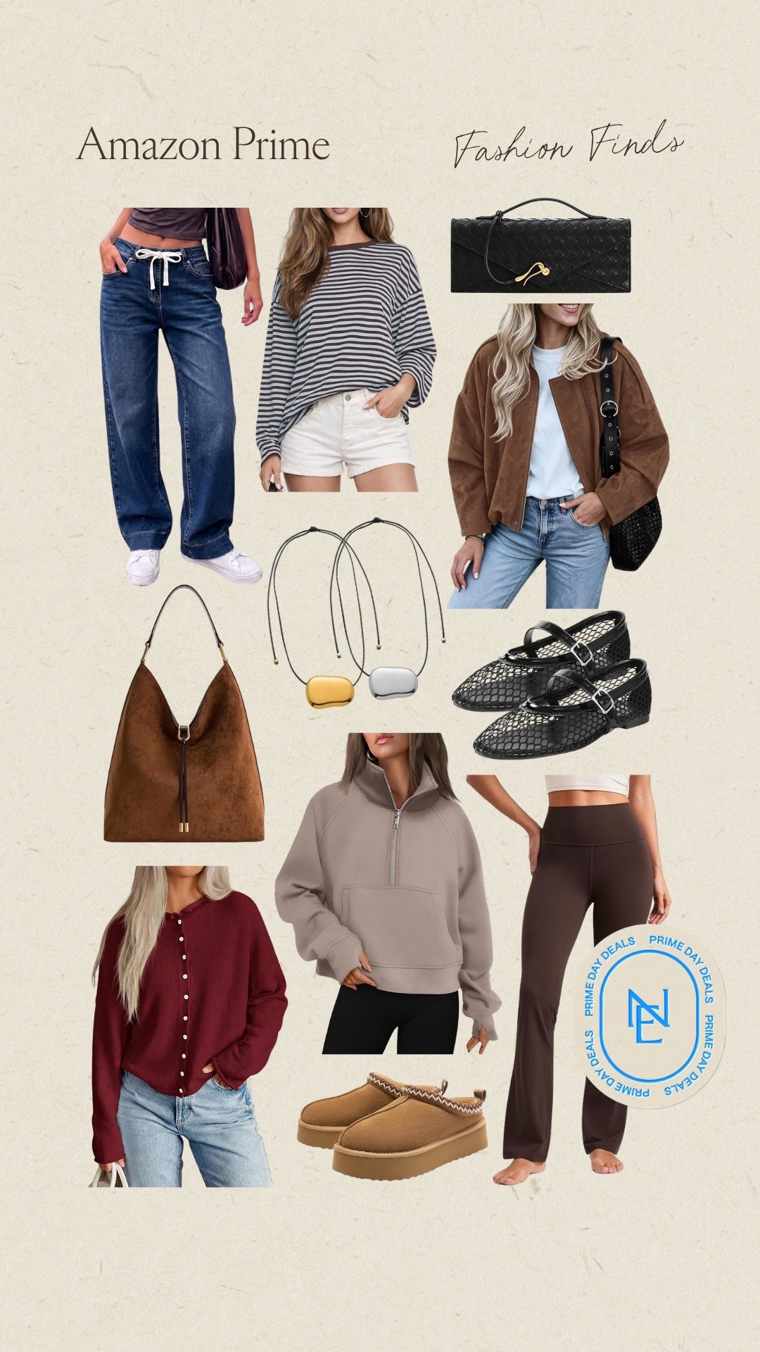 Amazon Prime Day: Fashion Finds 🤩 

Amazon sale, Fall outfit, Fall fashion, Gold jewelry, Fall shoes, fall jacket, Amazon fashion finds