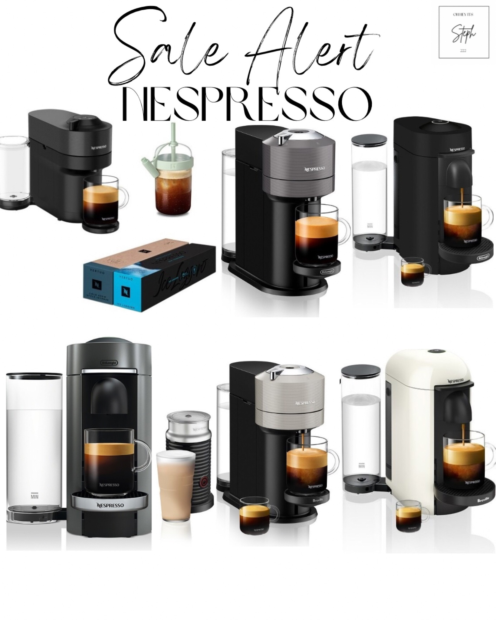 Sale alert nespresso machines 

Would make a great gift for the coffee expert 

#LTKHome #LTKGiftGuide #LTKSaleAlert