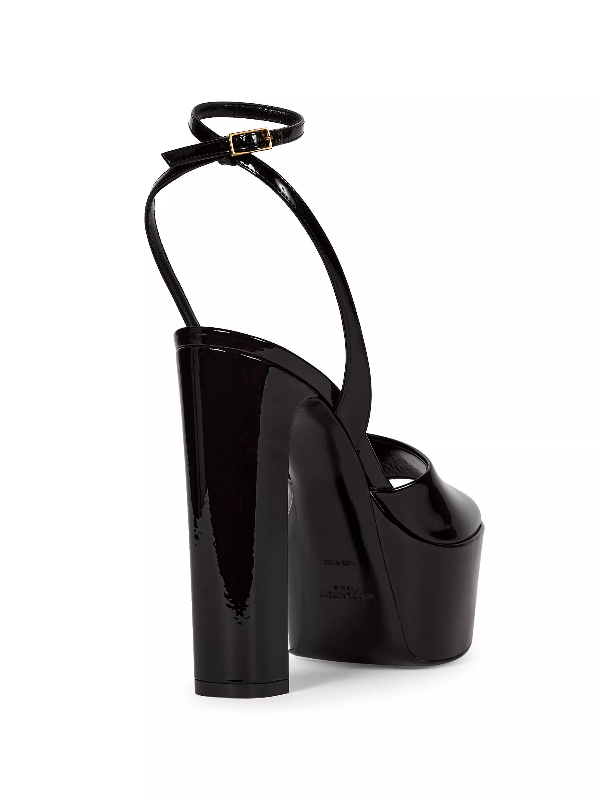 Patent Leather Platform Sandals | Saks Fifth Avenue