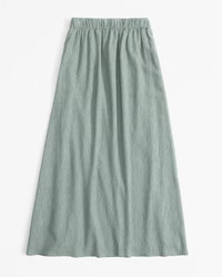 Crinkle Flowy Maxi Skirt | Abercrombie & Fitch (US)