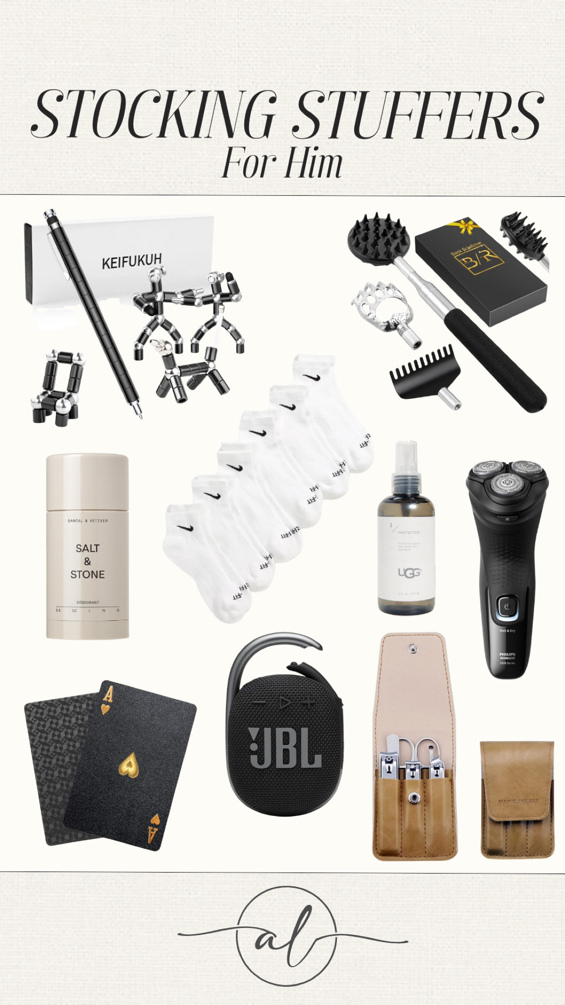 Gift guide for him - stocking stuffers 

#LTKGiftGuide #LTKU #LTKHoliday