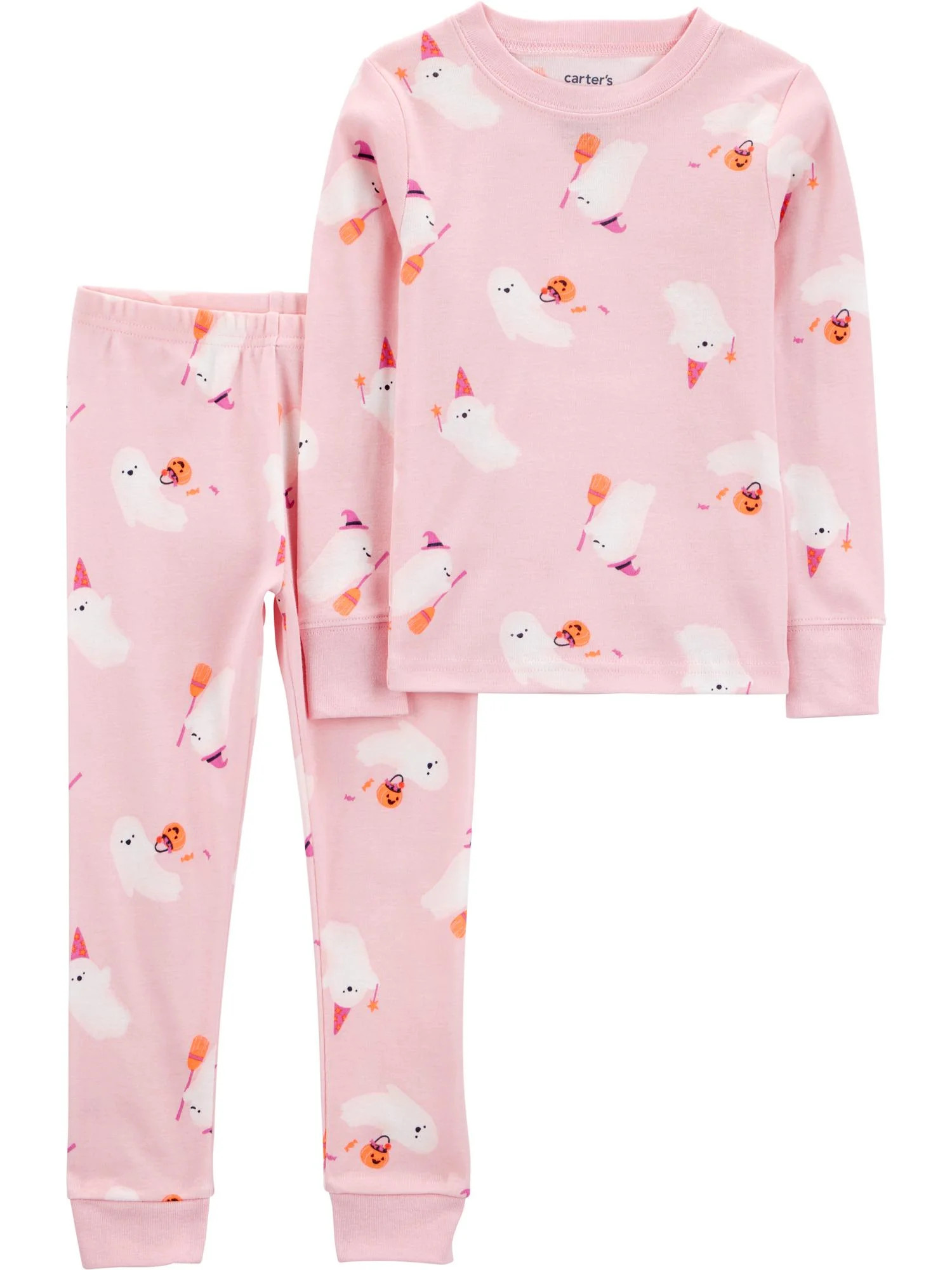 Carter's Child of Mine Toddler Halloween Pajama Set, 2-Piece, Sizes 12M-5T - Walmart.com | Walmart (US)