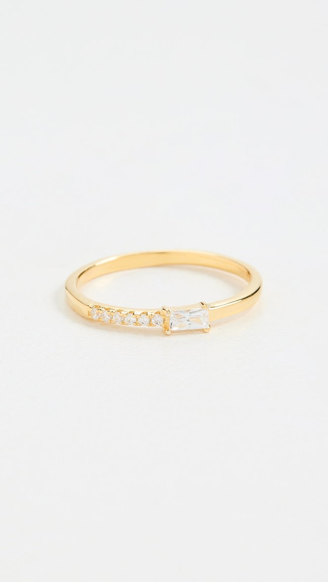 Thin Baguette Ring | Shopbop