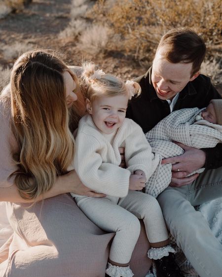 Newborn family photos 
Merloe’s sweater: Zara 

Mama / maternity / pregnancy / postpartum / first time mom / mommy / mommy and me / mini / babe / baby girl / baby boy / girl nursery / nursery / pink nursery / pink blanket / hospital bag / diaper bag / baby must have / registry / baby registry 

#LTKfamily #LTKbump #LTKbaby