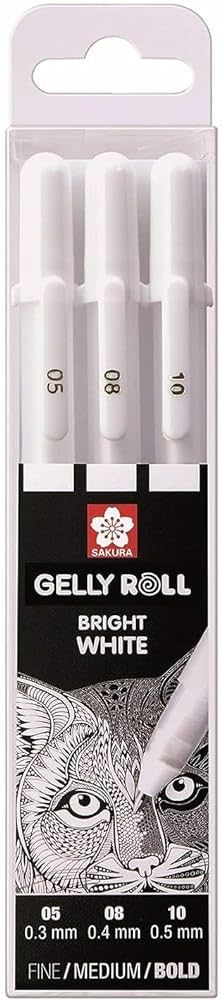 SAKURA - Gelly Basic White - 05-08 - 10 - Set 3 | Amazon (US)