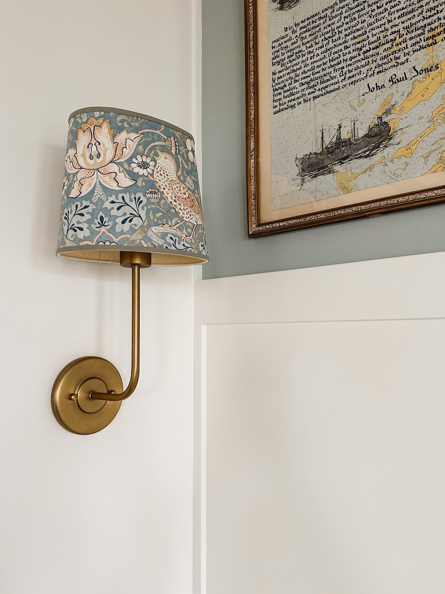 Affordable wall sconce with an added shade I found on Etsy!

#LTKSaleAlert #LTKHome #LTKSeasonal