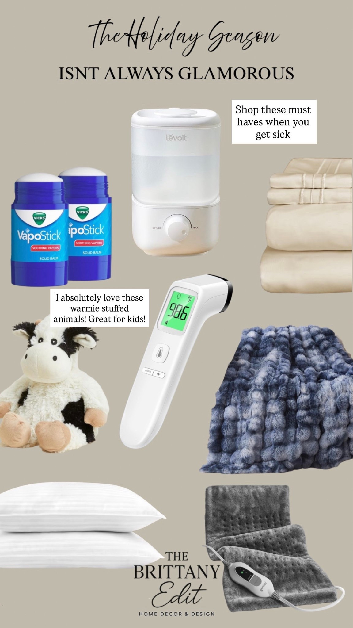 Whether you get sick this season, or your little ones do. Be prepared with these great items to make things easier on you. 

#LTKSeasonal #LTKHoliday #LTKHome