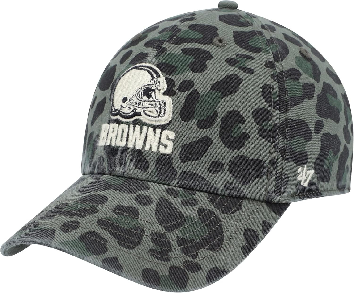 '47 Women's Tan NFL Bagheera Clean Up Allover Adjustable Hat | Amazon (US)