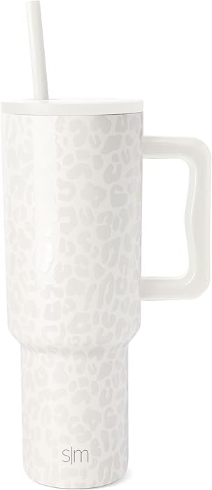 Simple Modern 40 oz Trek Tumbler with Handle and Straw Lid | Cup Holder Friendly Insulated Stainl... | Amazon (US)