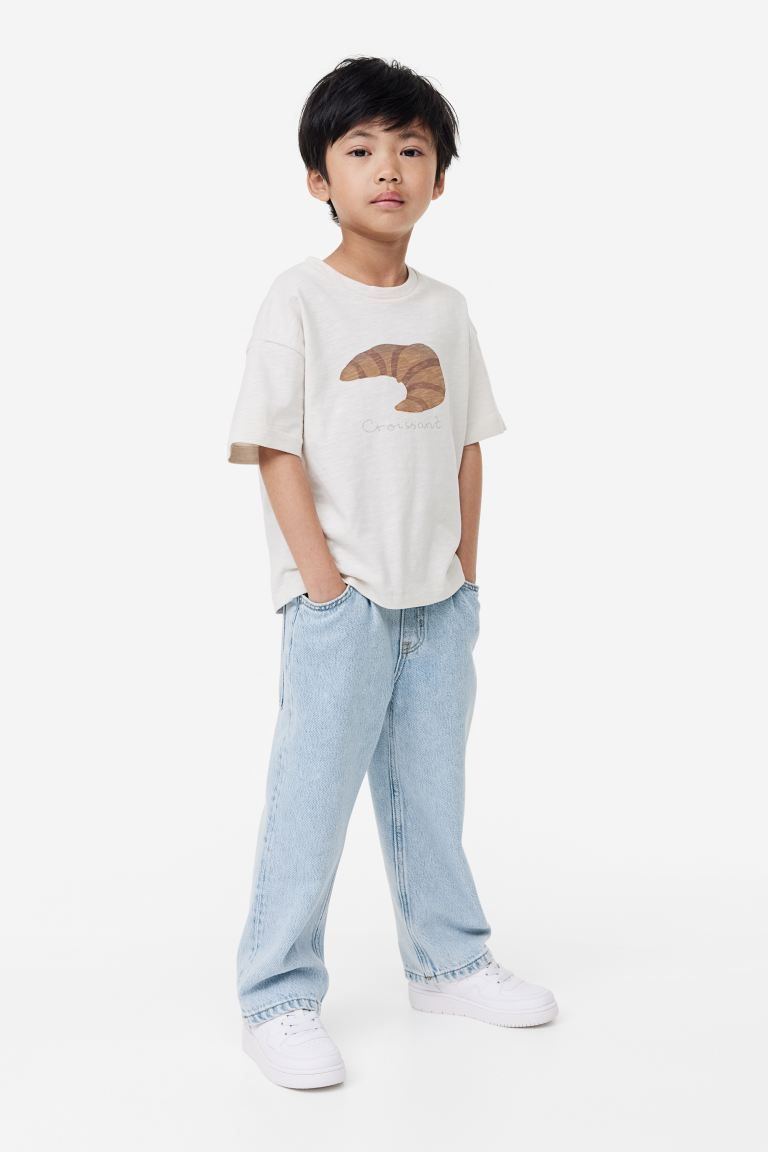 Loose Fit Jeans - Light denim blue - Kids | H&M GB | H&M (UK, MY, IN, SG, PH, TW, HK)