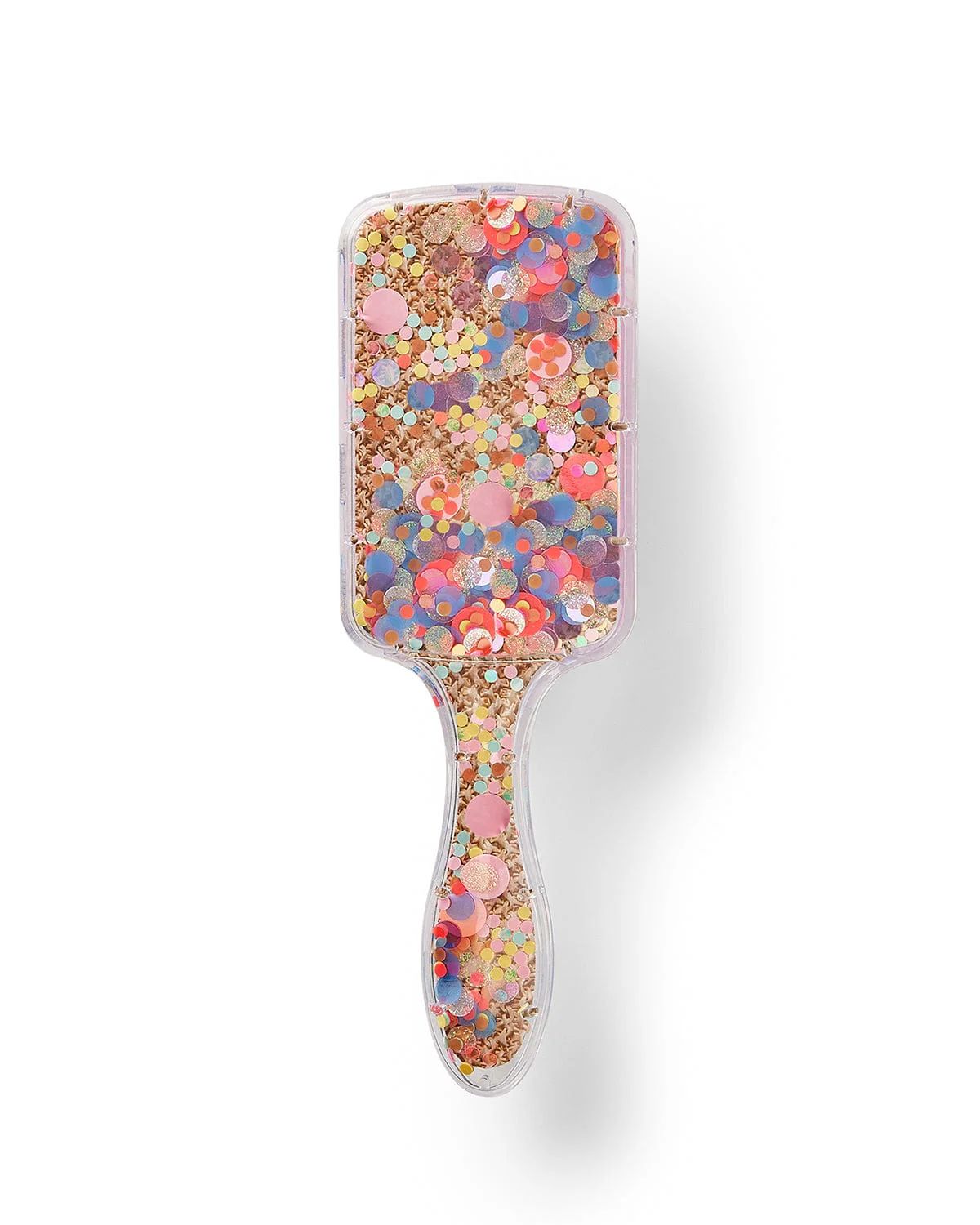 Bring On The Fun Confetti Paddle Hair Brush | Packed Party