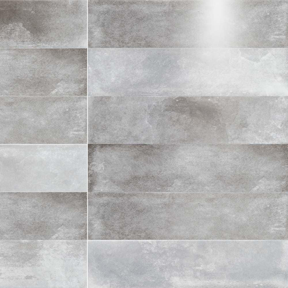 The Tile Life Avila Gray 3-in x 12-in Glossy Ceramic Subway Wall Tile ( 5.38-sq ft Carton ) | TCAMB0312GY | Lowe's
