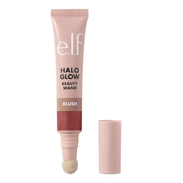 e.l.f. Halo Glow Blush Beauty Wand, Rosé You Slay, 0.33 fl oz | Walmart (US)