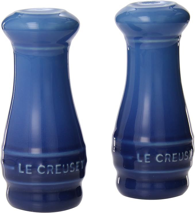 Le Creuset Stoneware Salt & Pepper Shakers Set of 2, 4 oz. each, Marseille | Amazon (US)