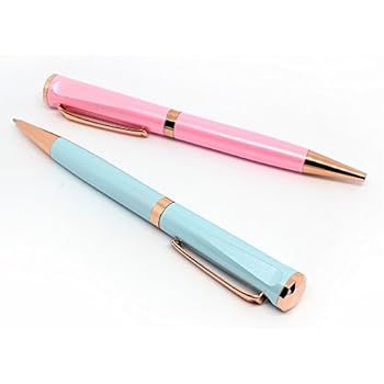 Rose Gold Ballpoint Pens for Women, Fancy Pen Gift Set, Nice Luxury Writing Pens For Journaling, ... | Amazon (US)