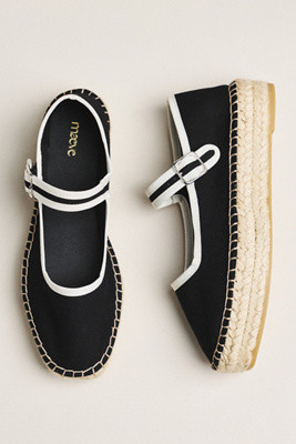 Maeve Mary Jane Espadrille Flats | Anthropologie (US)