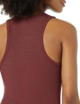 Daily Ritual Women's Fine Rib Racerfront Tank | Amazon (US)