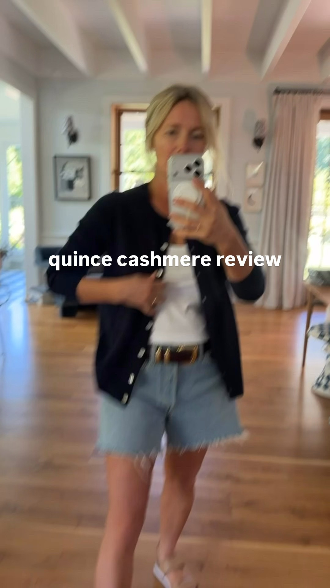 Tried out the linen and cashmere from @quince and could not be more impressed. If you've been quince curious too - I highly recommend trying out these items :) #QuincePartner