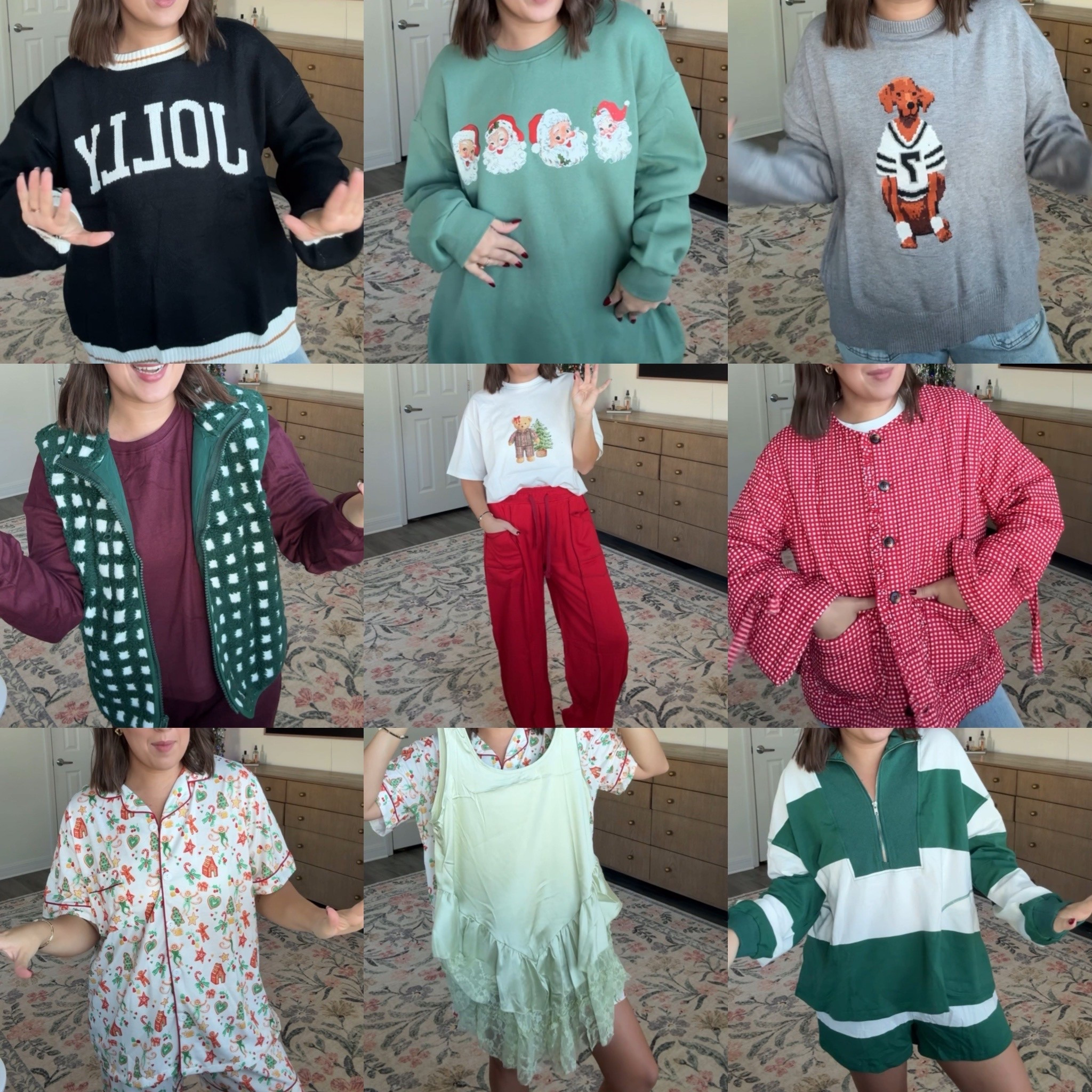 Amazon unboxing! You could wear these all year but they are so fun for Christmastime!!! 
Amazon holiday finds that look like anthro and free people 

#LTKGiftGuide #LTKHoliday #LTKCyberWeek