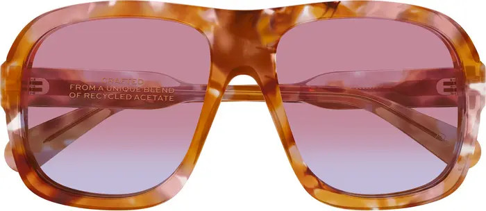 Chloé 58mm Square Sunglasses | Nordstrom | Nordstrom