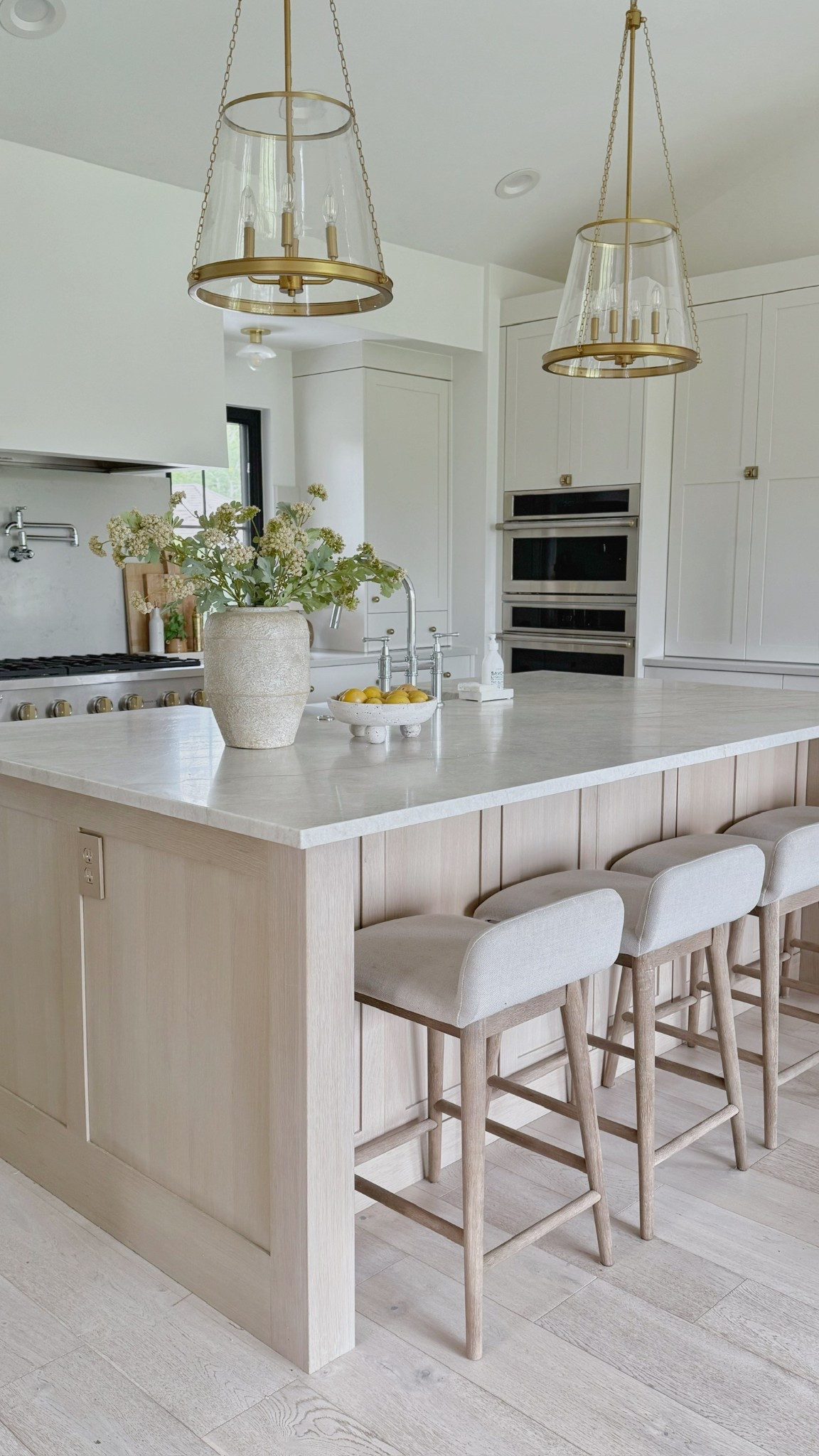 Neutral tones, natural textures, and a hint of brass—this is what kitchen dreams are made of!

#LTKStyleTip #LTKSeasonal #LTKHome