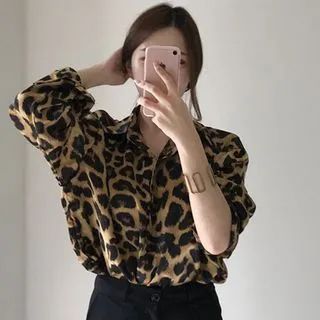 Leopard Shirt | YesStyle Global