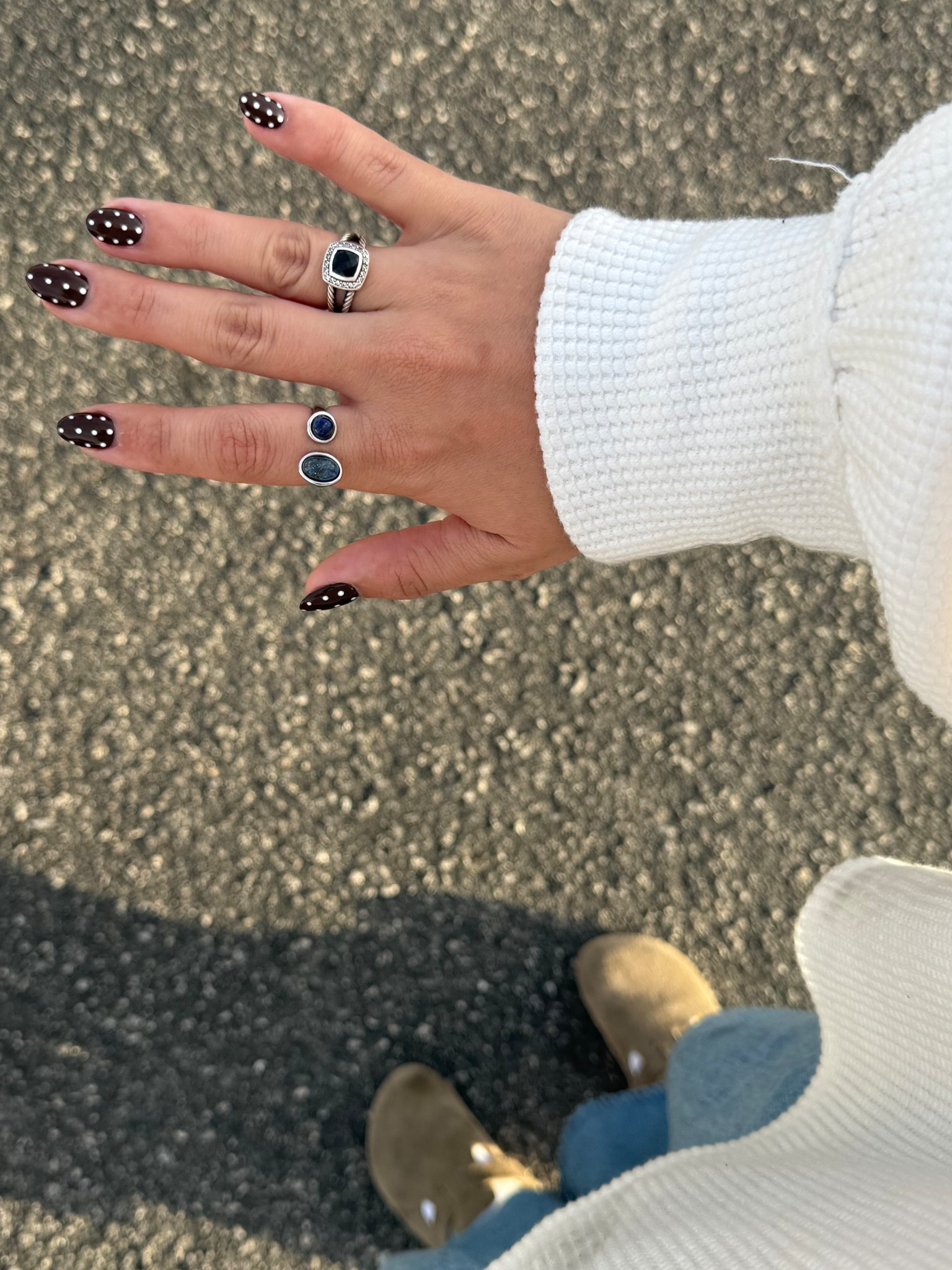 loving these nails and this new ring! 

#LTKootd #LTKFindsUnder50 #LTKmomlife