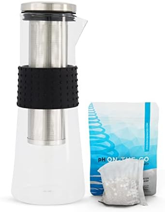 pH Renew Glass Alkaline Water Pitcher - Long Lasting Water Filter Pitcher with Multi-Stage Filtra... | Amazon (US)