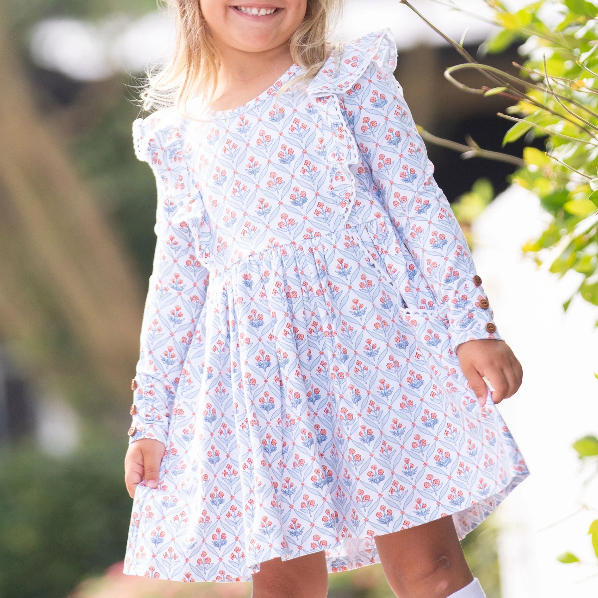 Girls Best Friends Hazel Dress - Shrimp and Grits Kids - Shrimp and Grits Kids | Shrimp and Grits Kids