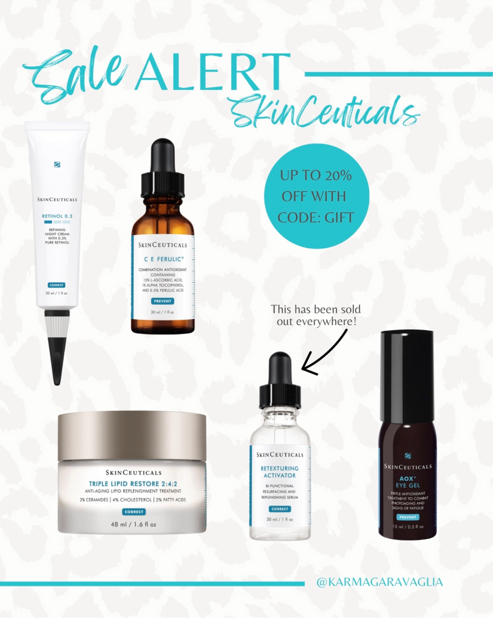 Best of Black Friday Deals, Black Friday Sale, Cyber Monday Sale, Blue Mercury, Blue Mercury sale up to 20% off sitewide, code: GIFT, High End Skincare, Skinceuticals, Retinol, Vitamin C serum, , Black Friday, beauty gifts, gifts for her, #giftidea, #skinceuticalsbestsellers  #bluemercurysale #giftguide #skincaremusthaves

If you are a beginner to using retinol I would start with the lowest dosage 0.3 first and work your way up to the 1.0 dosage. 

Follow me @karmagaravaglia for more fashion finds, beauty faves, lifestyle, home decor, sales and more! So glad you’re here!! XO!!

#LTKCyberweek #LTKGiftGuide #LTKHoliday