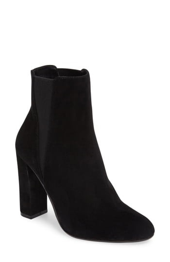 Women's Steve Madden Effect Block Heel Bootie, Size 5 M - Black | Nordstrom