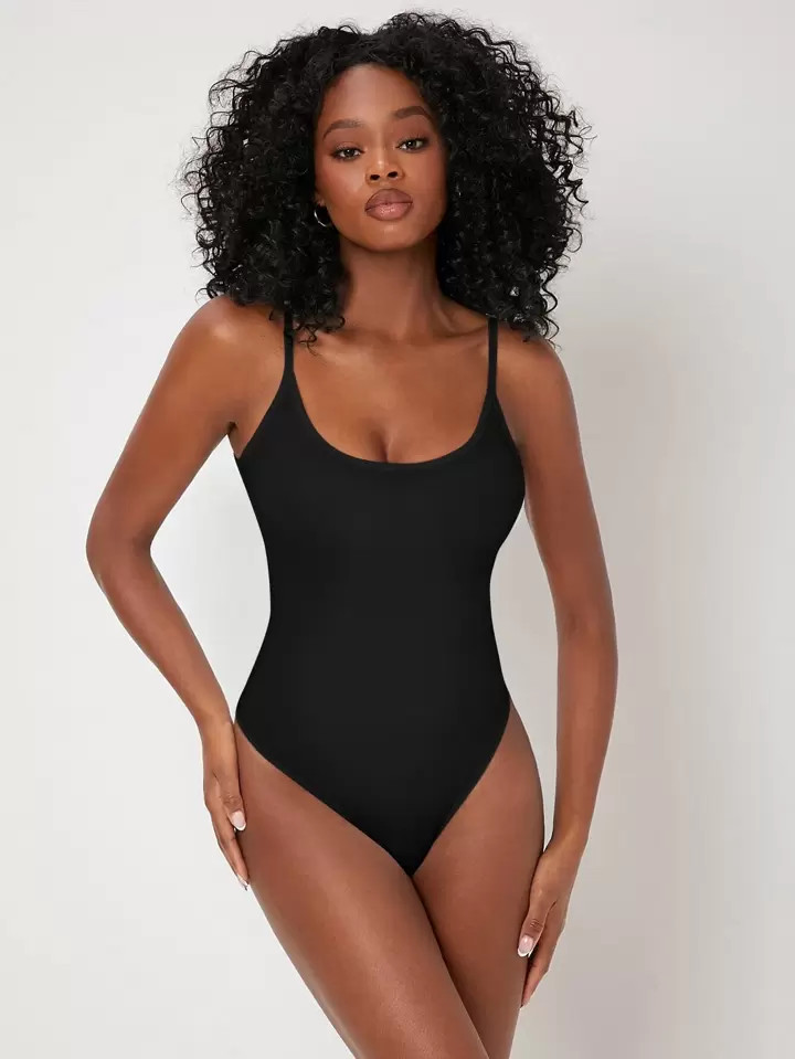 SHEIN BASICS Casual Vlak Dames body's Zonder rug | SHEIN