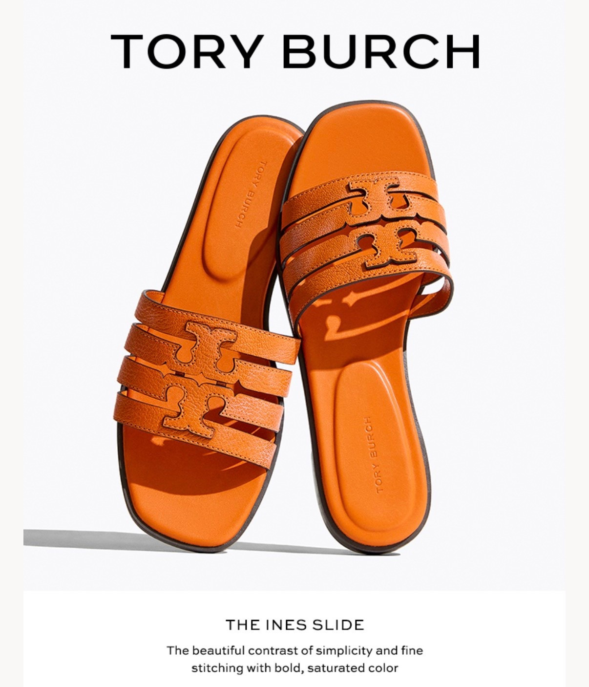 Tory Burch
THE INES SLIDE
The beautiful contrast of simplicity and fine stitching with bold, saturated color

Summer sandals 

#LTKTravel #LTKootd #LTKSeasonal