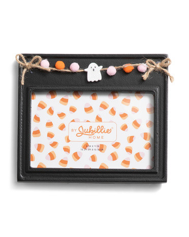 6x4 Ghost Pom Pom Table Top Picture Frame | TJ Maxx