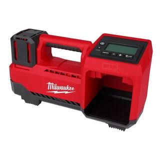 Milwaukee M18 18-Volt Lithium-Ion Cordless Inflator (Tool-Only) 2848-20 - The Home Depot | The Home Depot