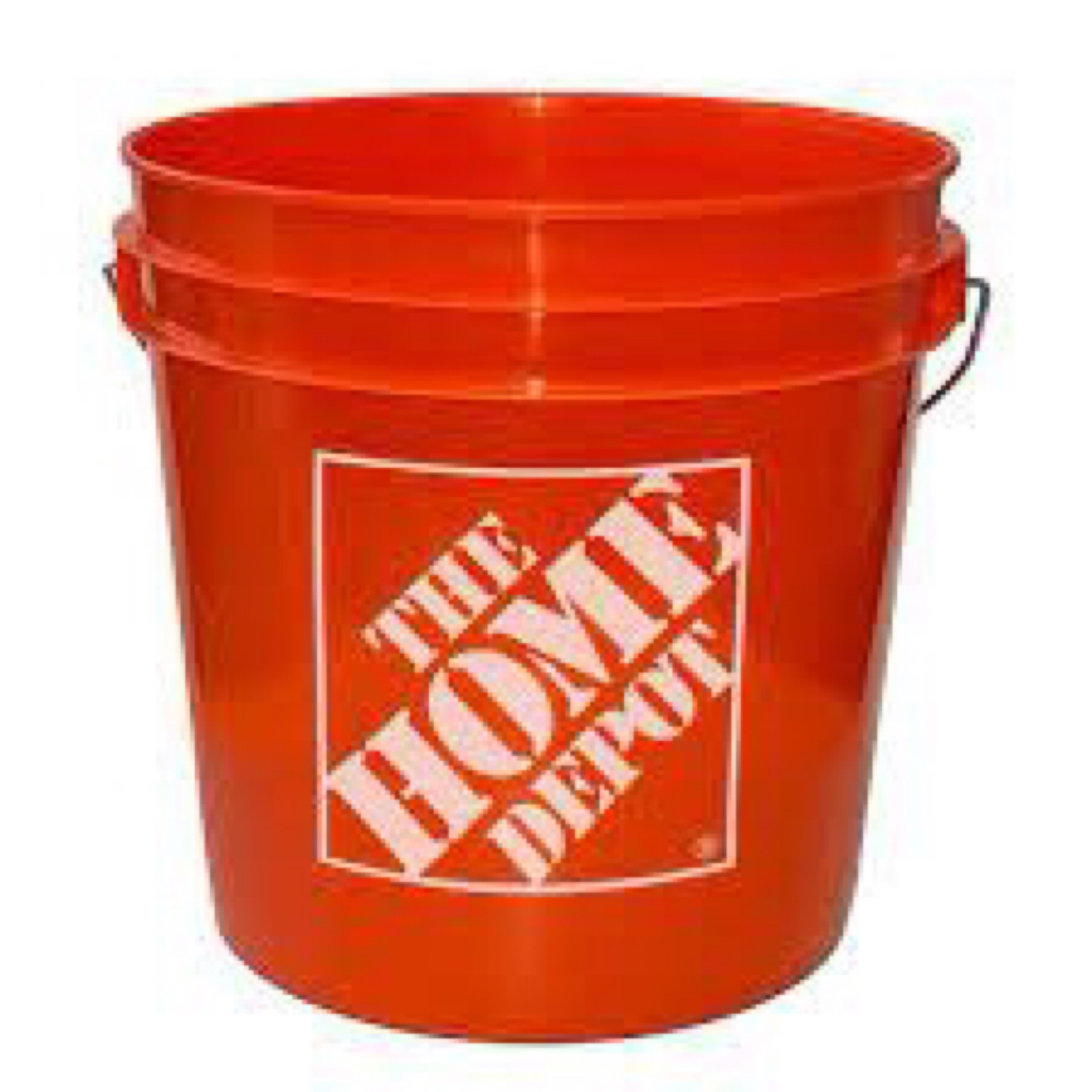 The orange 2 gallon buckets we use in the studio!
