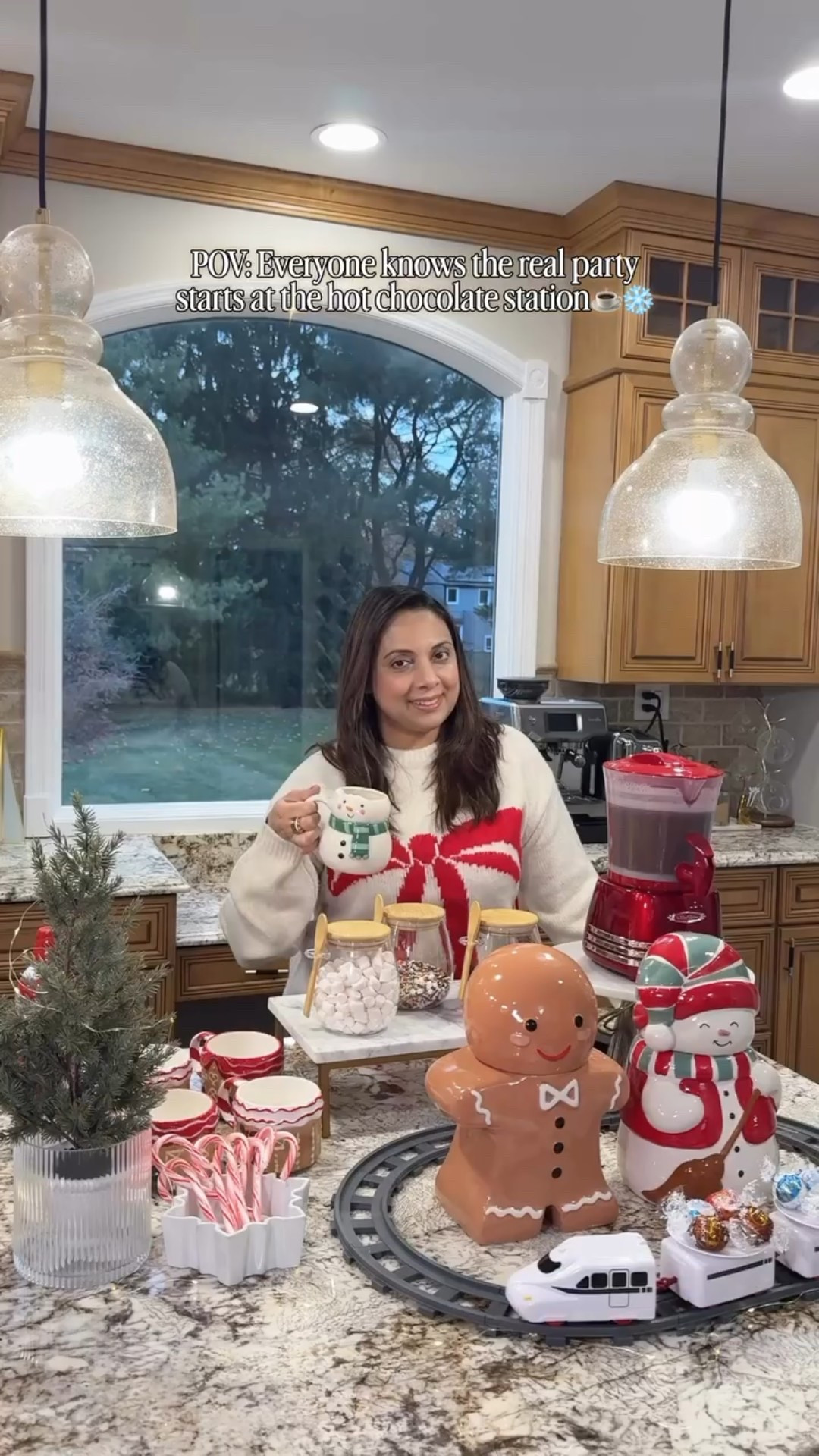 It’s officially hot cocoa season 😋❄️

If you want to instantly become everyone’s favorite host, set up a hot cocoa station! I set this up when my daughter’s friends came over and they loved it. The hot chocolate maker keeps everything warm and frothy, and the train is the cutest touch! Cozy, fun, and memorable; holiday hosting done right 😋



#LTKParties #LTKmomlife #LTKHoliday