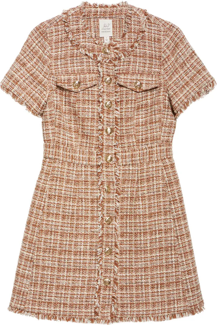 Cinq à Sept Larissa Tweed Minidress | Nordstrom | Nordstrom