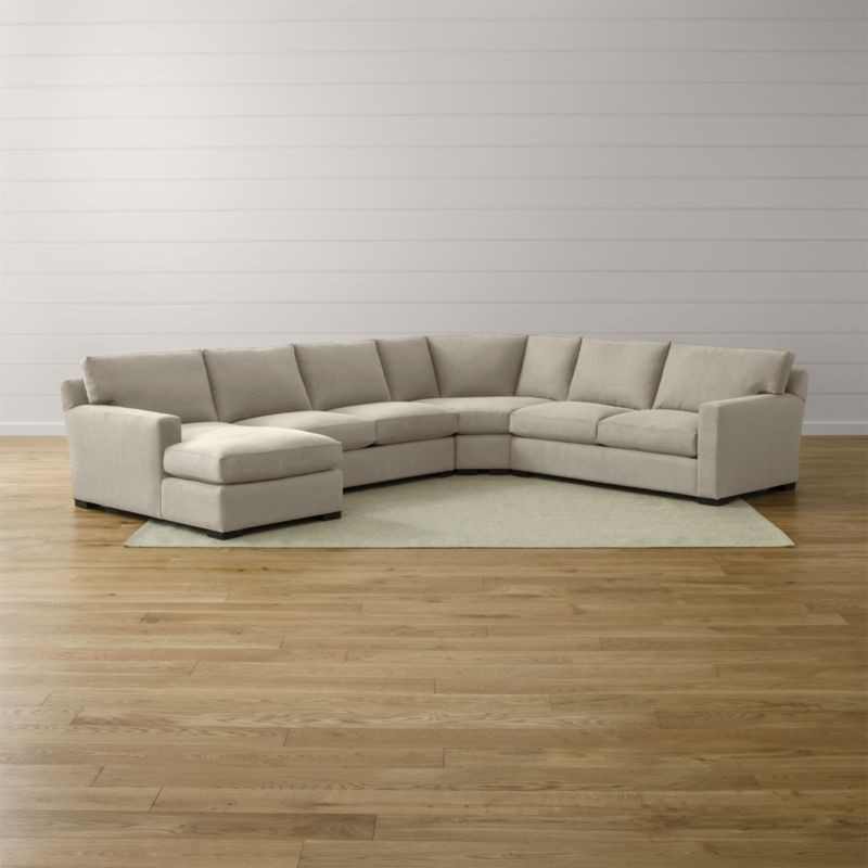 Axis II 4-Piece Sectional Sofa | Crate & Barrel